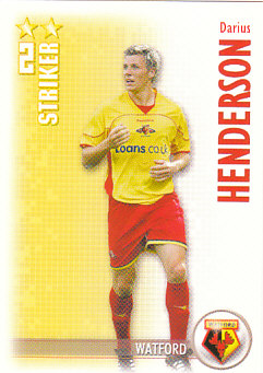 Darius Henderson Watford 2006/07 Shoot Out #323